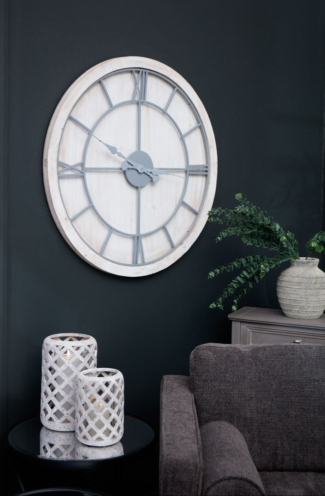 Williston Large Round Wall Clock