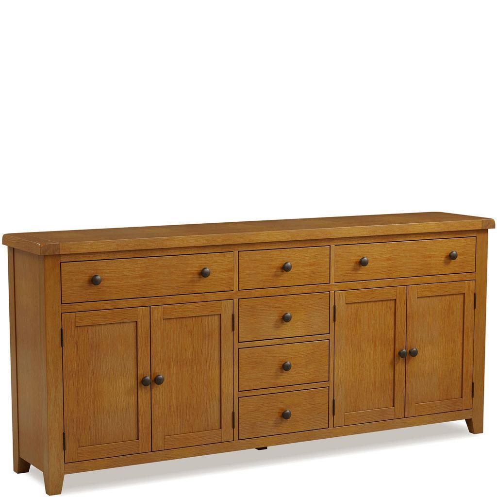 Bryce 4 Door 6 Drawer Long Sideboard