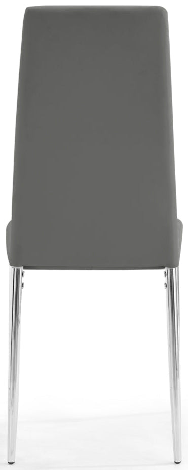 6 Sara Faux Leather Dining Chairs - TGC