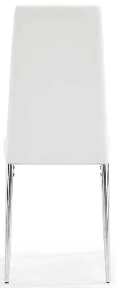 6 Sara Faux Leather Dining Chairs - TGC