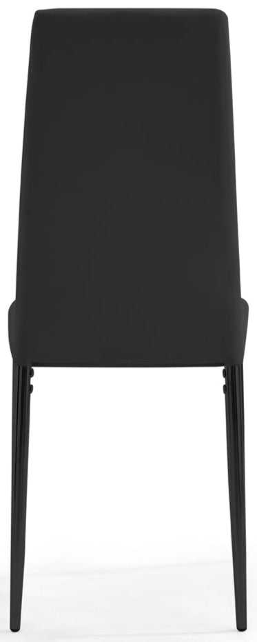 6 Sara Faux Leather Dining Chairs - TGC
