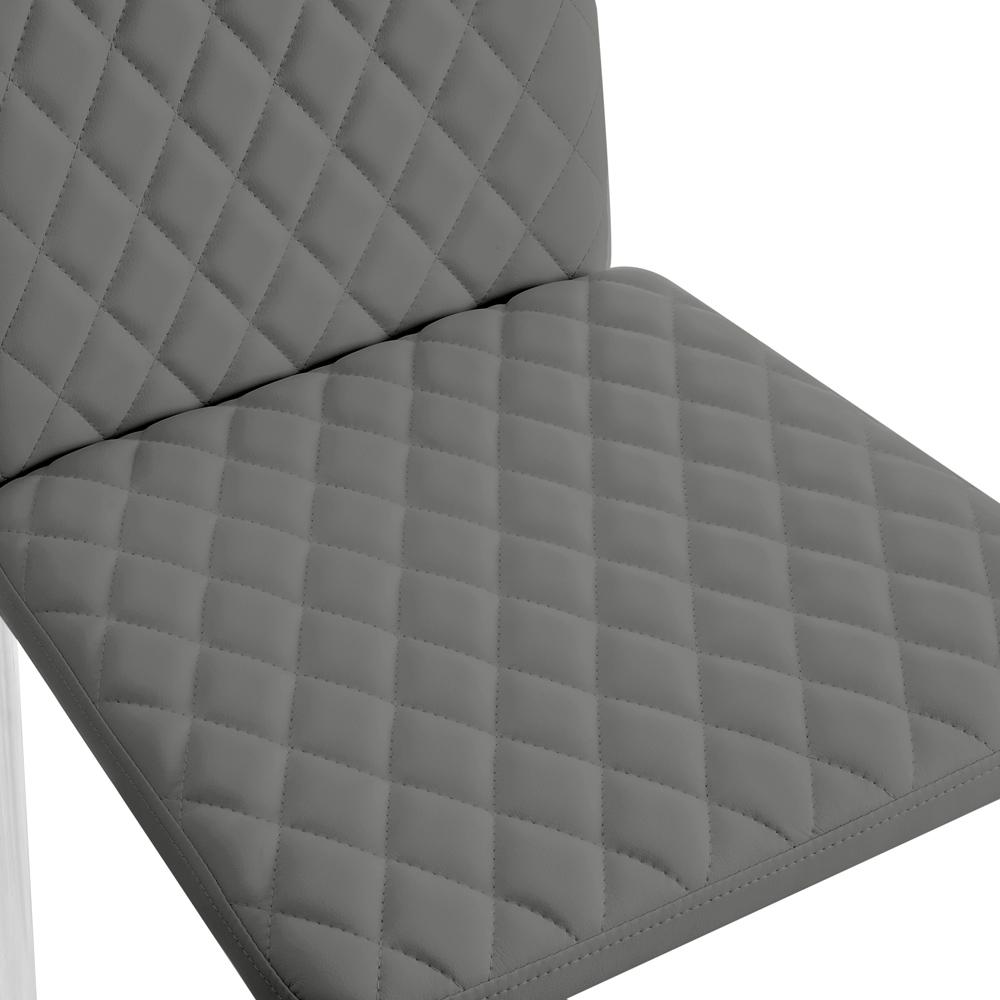 6 Sara Faux Leather Dining Chairs - TGC