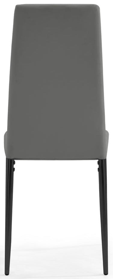 6 Sara Faux Leather Dining Chairs - TGC