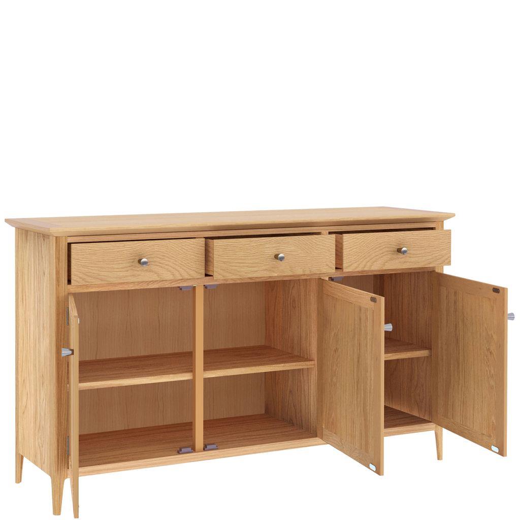 Saxon 3 Door 3 Drawer Large Sideboard