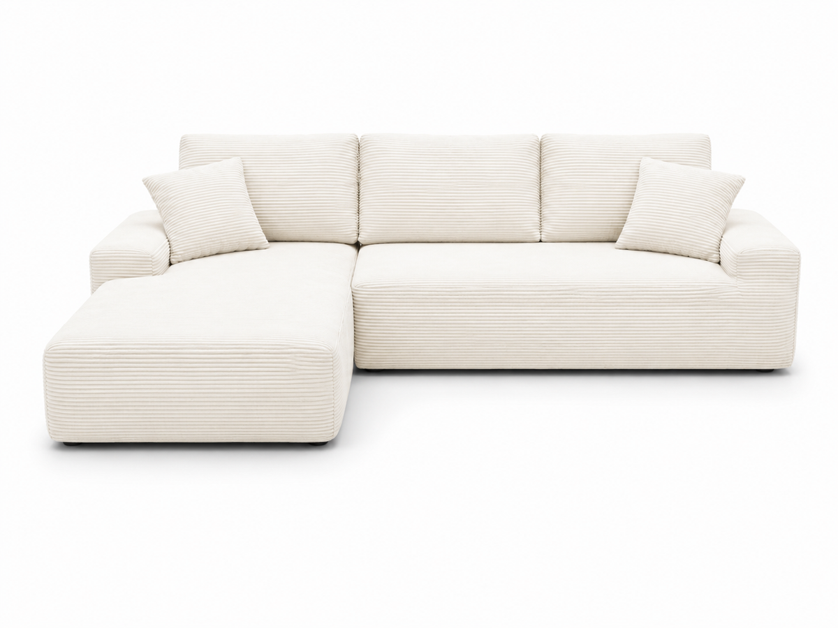 Cove Boneless Compressed Corner Chaise Sofa
