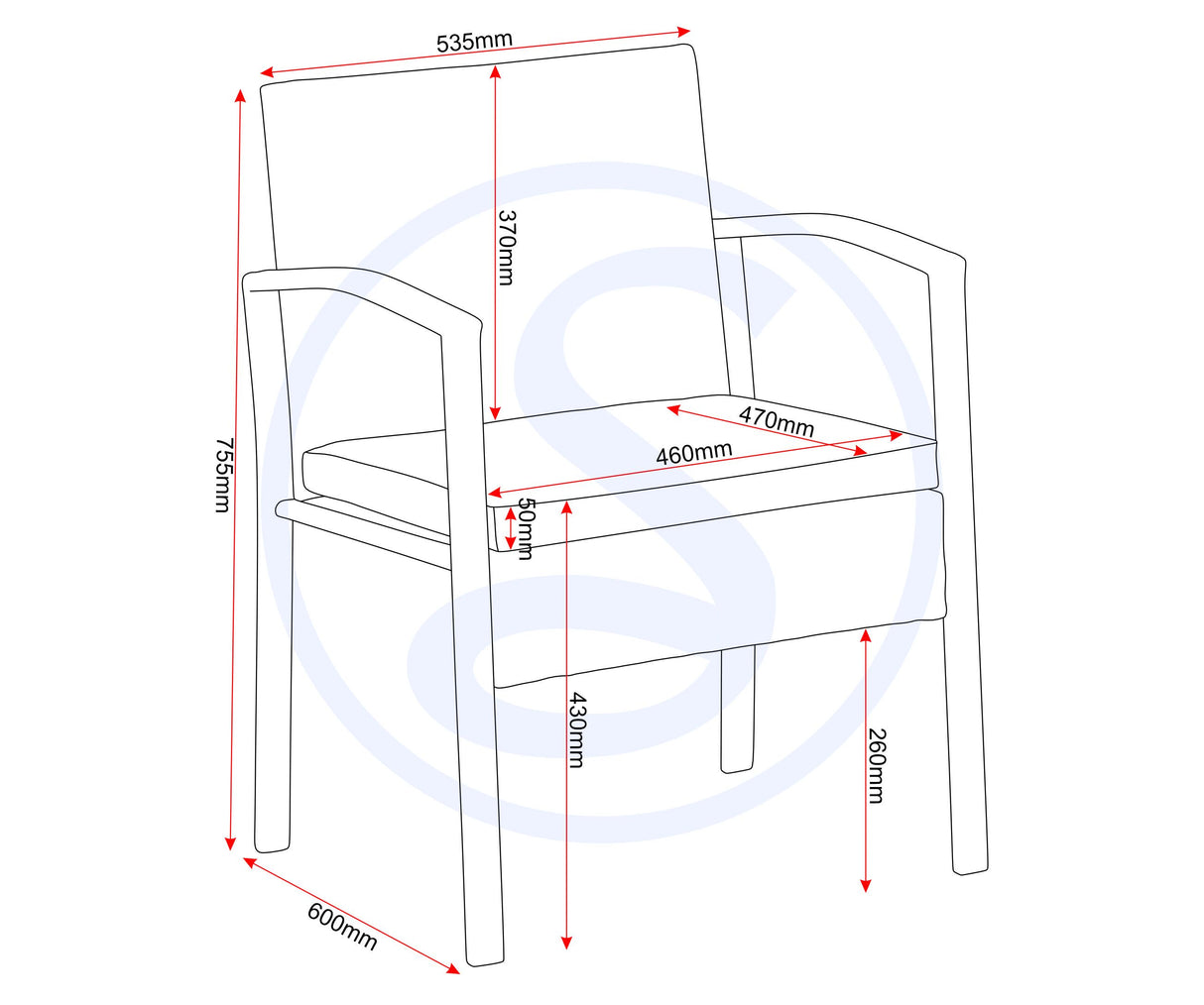 Cedar 4 Piece Garden Furniture Set