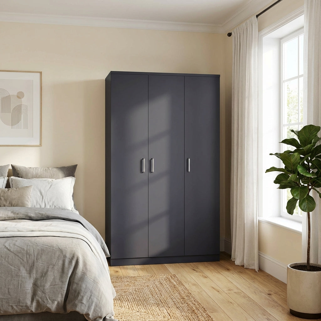 Dakota 3 Door Triple Wardrobe