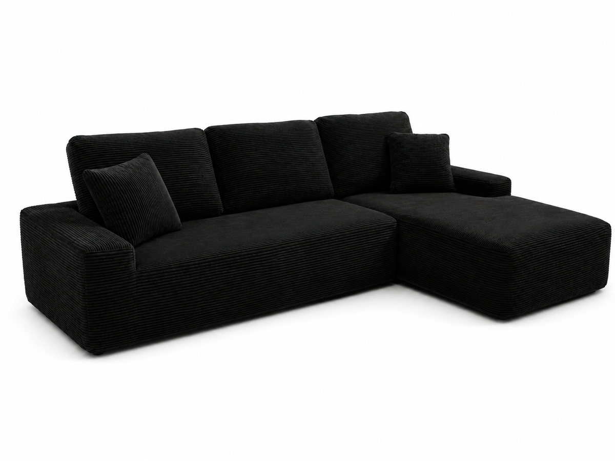 Cove Boneless Compressed Corner Chaise Sofa