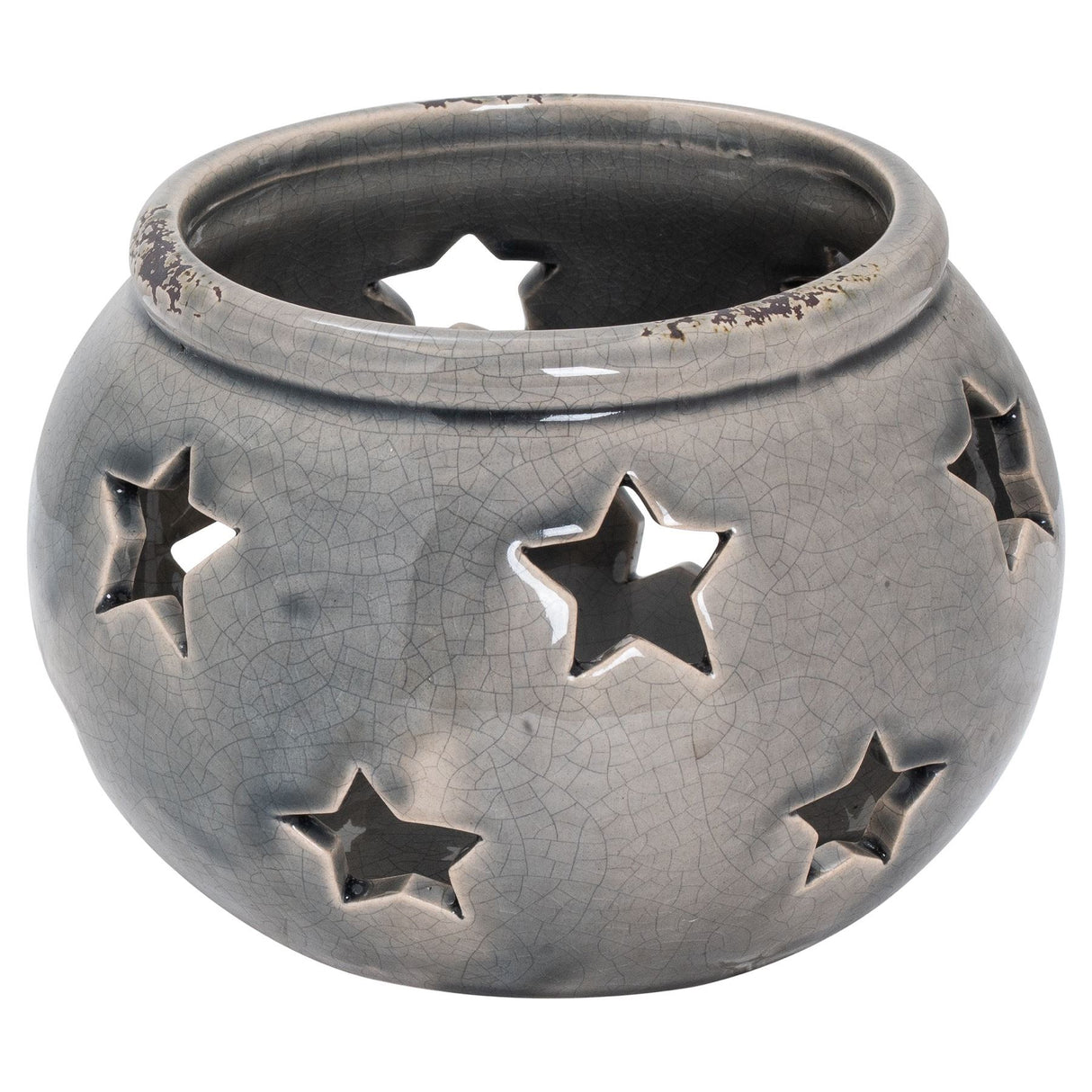 Garda Star Ceramic Candle Lantern