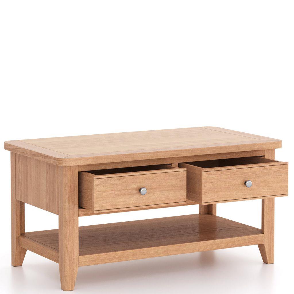 Atlas 2 Drawer Coffee Table