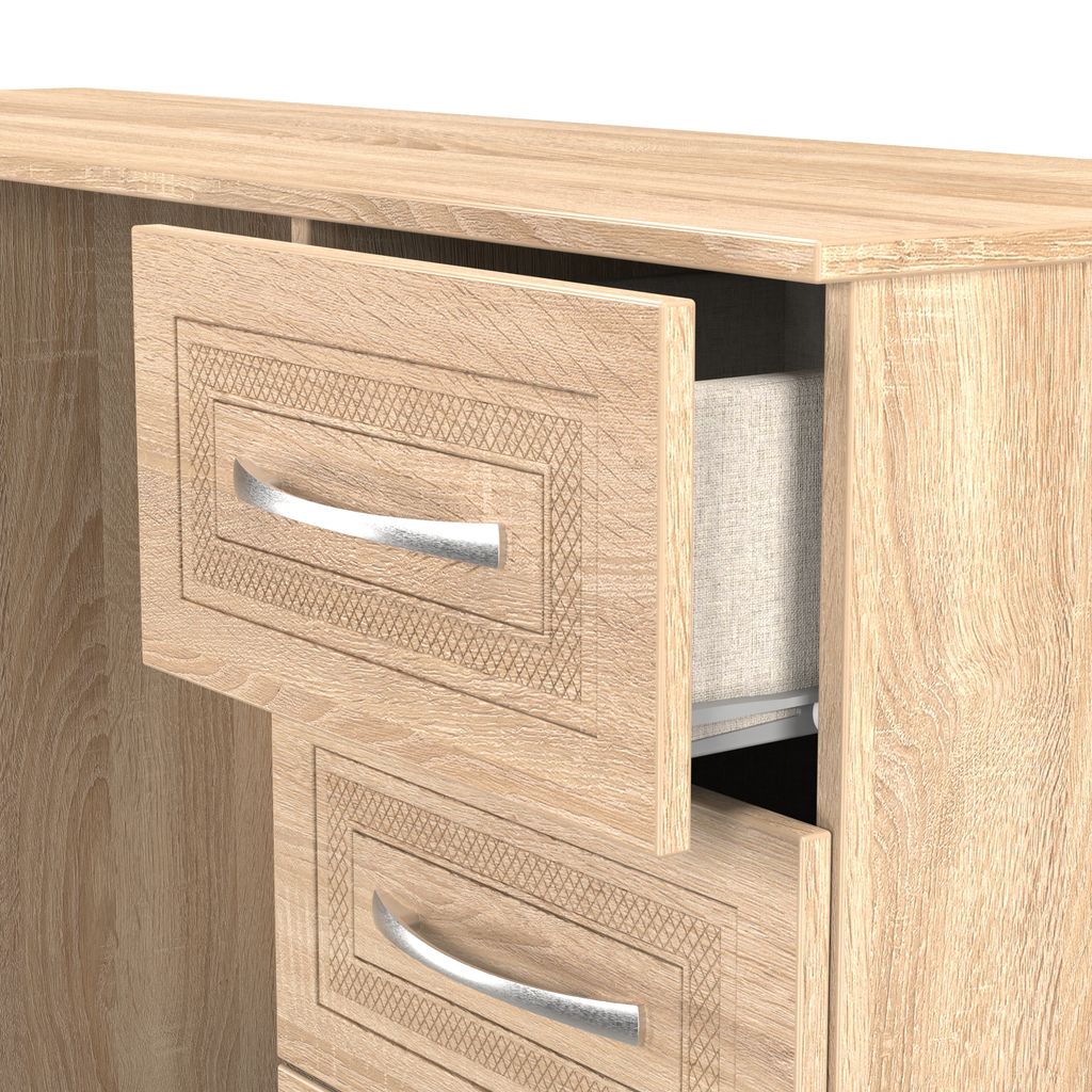 Dorset 6 Drawer Double Pedestal Desk