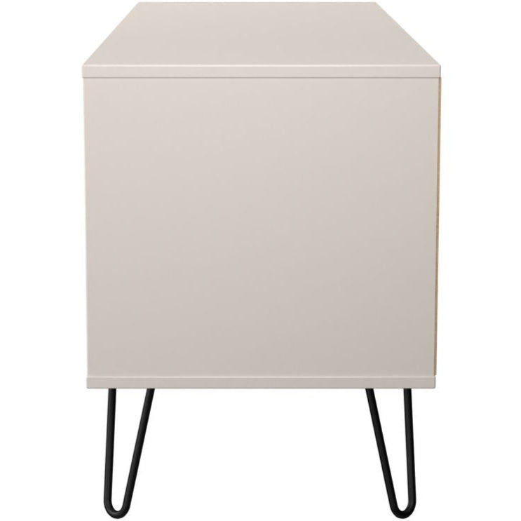 Harlequin 4 Drawer Bed Box with Black Hairpin Legs