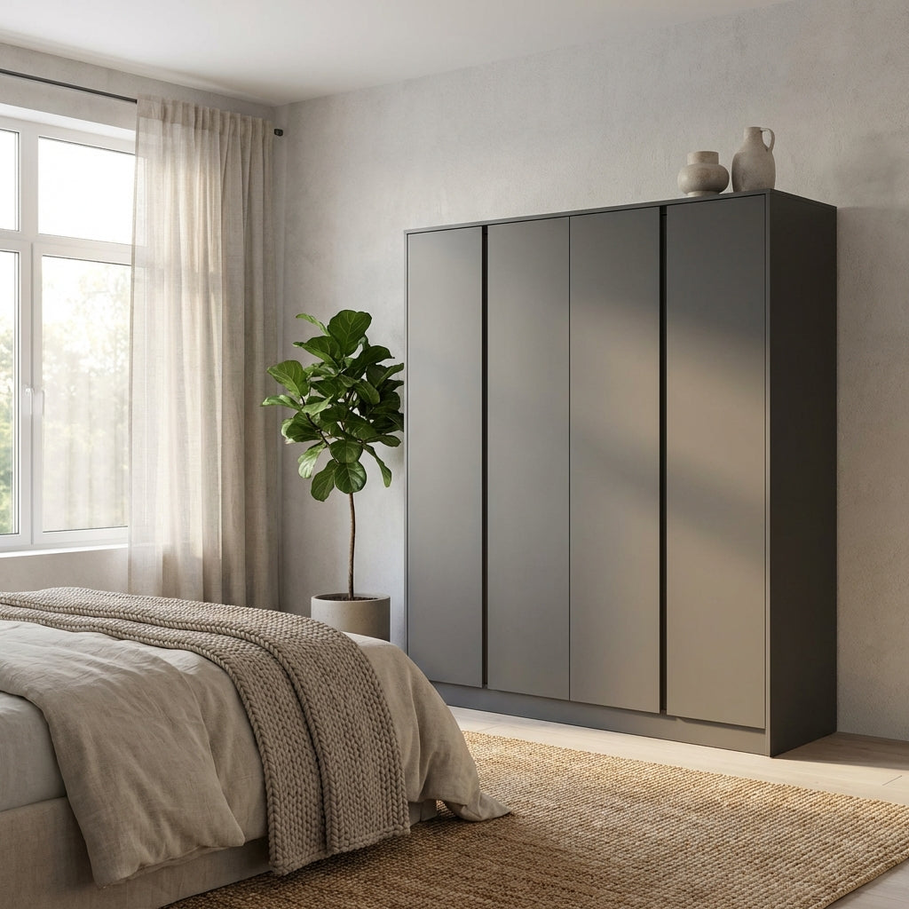 Malvern 4 Door Wardrobe