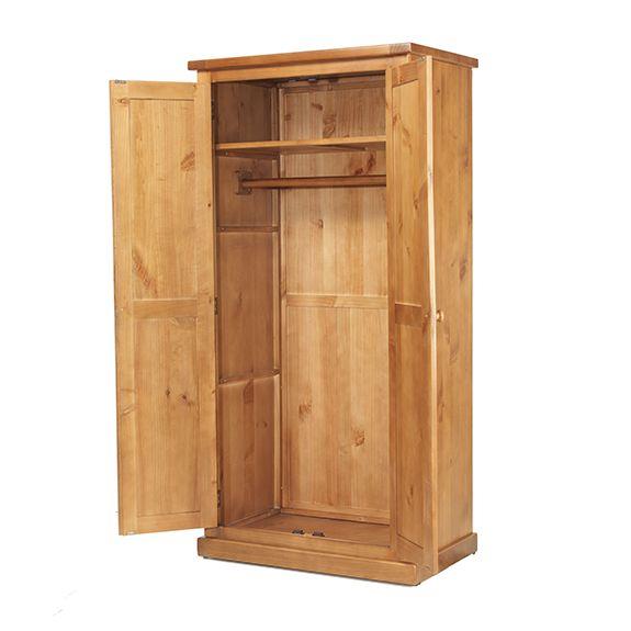 Verde 2 Door Double Full Hanging Wardrobe