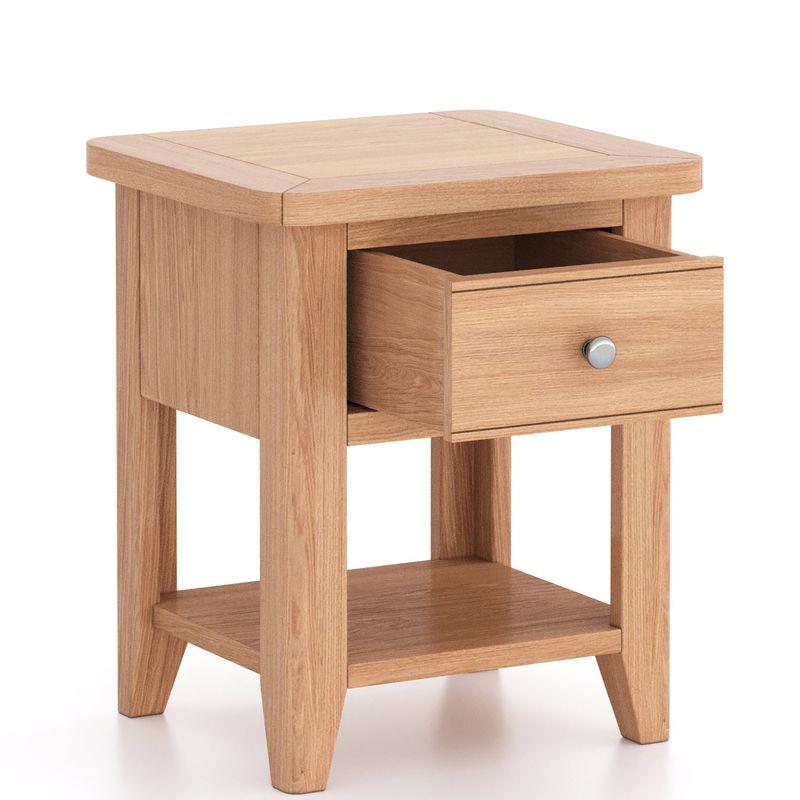 Atlas 1 Drawer Lamp Table