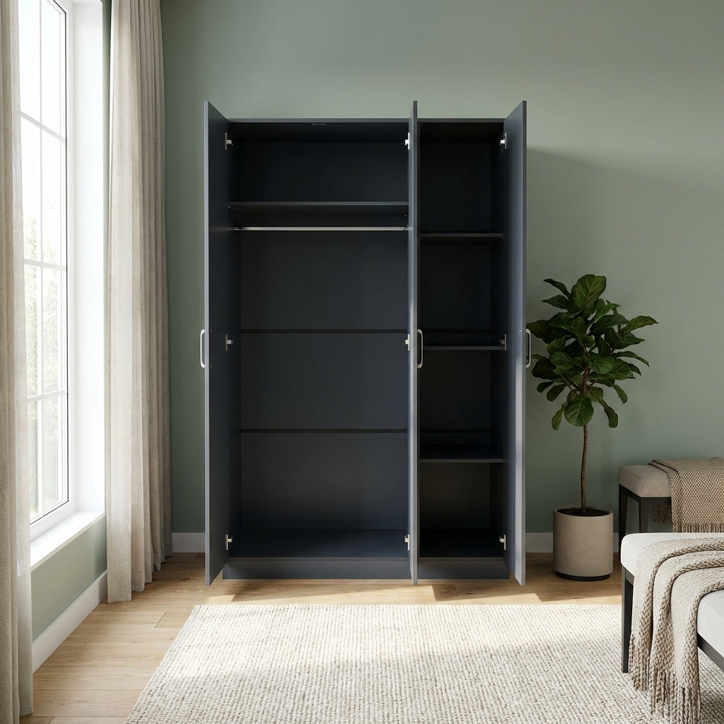 Dakota 3 Door Triple Wardrobe