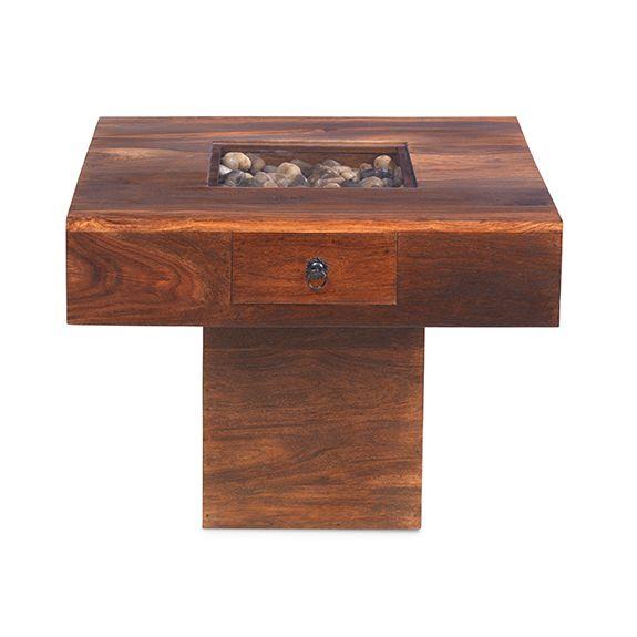 Denali 60cm Square Pebble Coffee Table