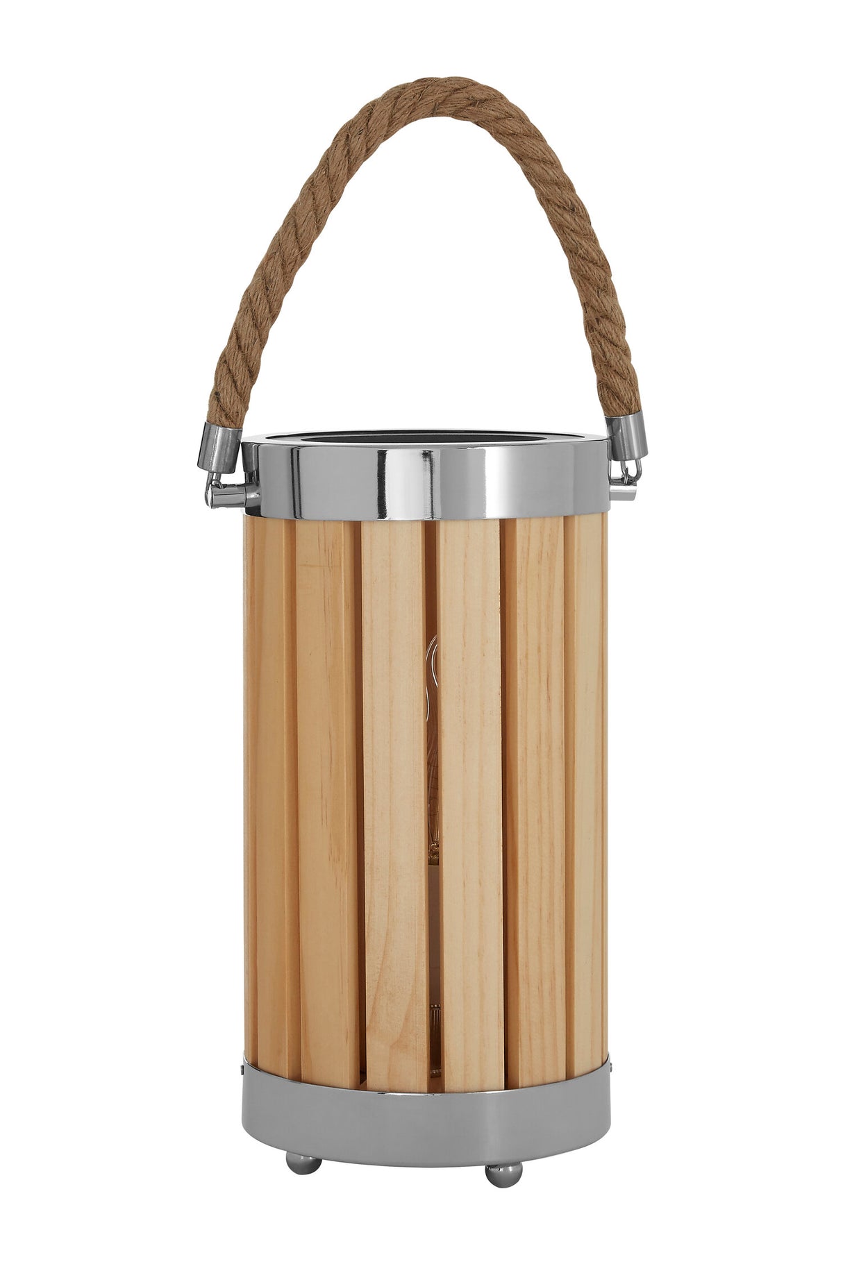 Amara Lantern Wooden Table Lamp