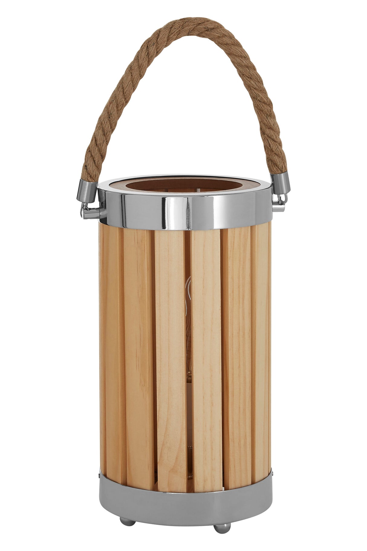 Amara Lantern Wooden Table Lamp