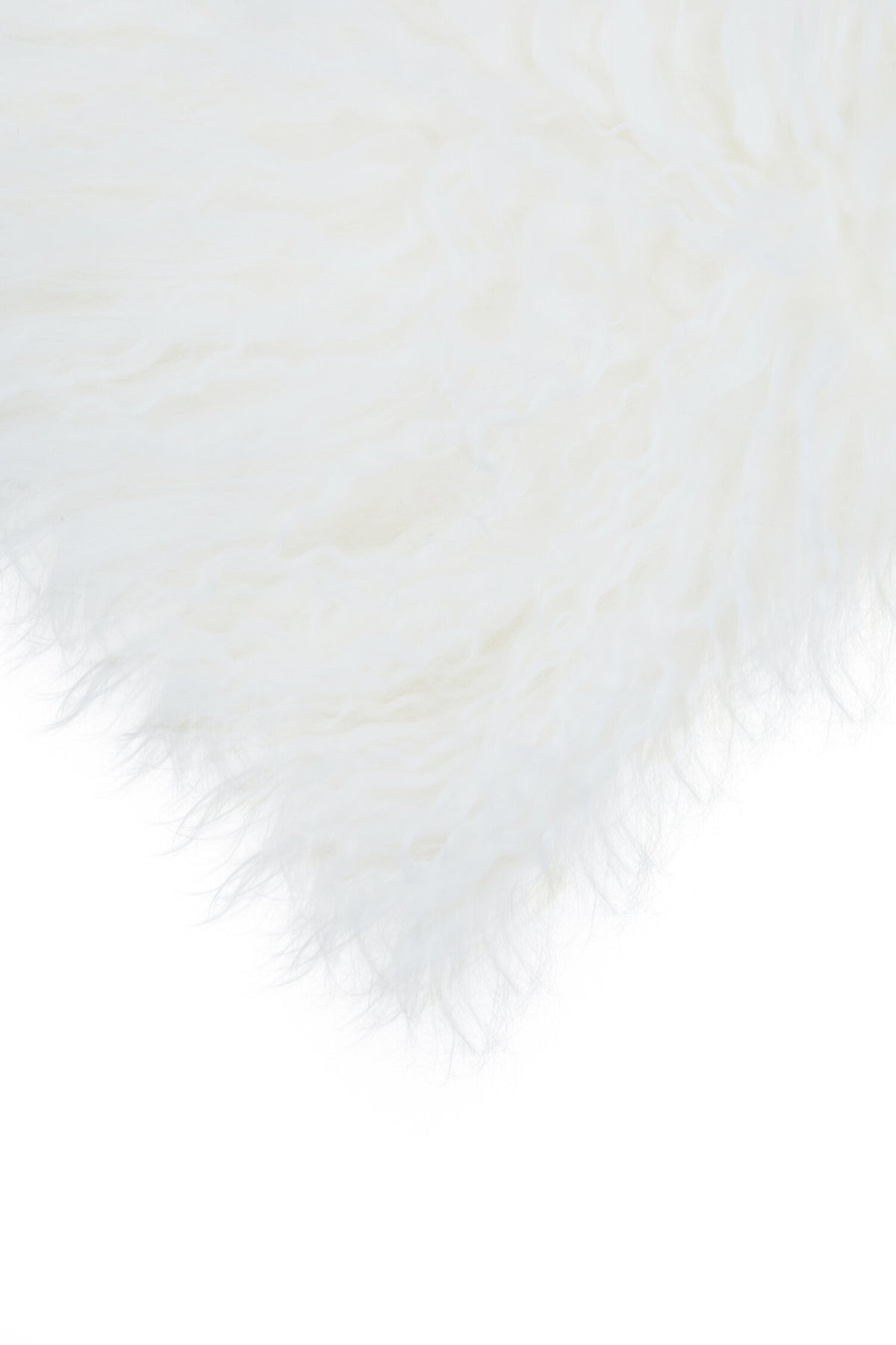 Aurevon Real Mongolian Fur Ombre Rectangular Cushion