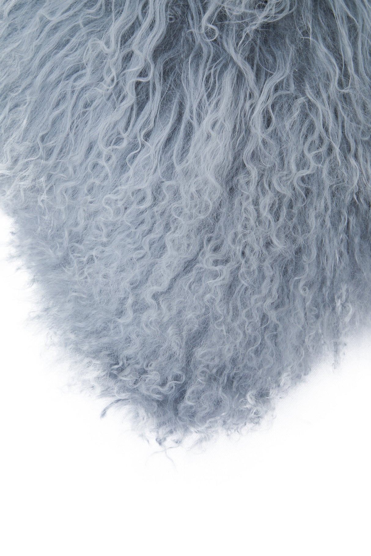 Aurevon Real Mongolian Fur Square Cushion