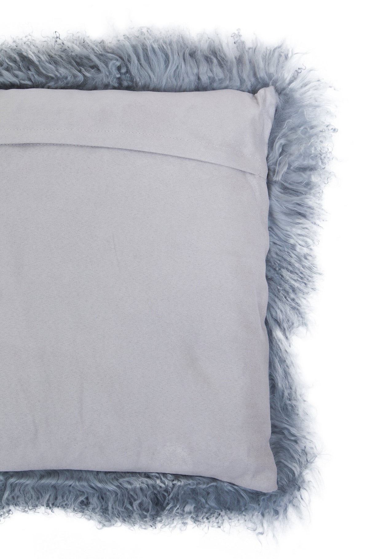 Aurevon Real Mongolian Fur Square Cushion
