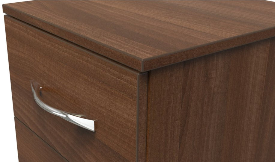 Avon 4 Drawer Bedside Table