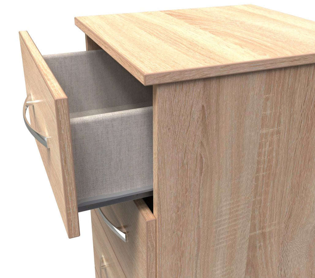 Avon 5 Drawer Tall Bedside Table