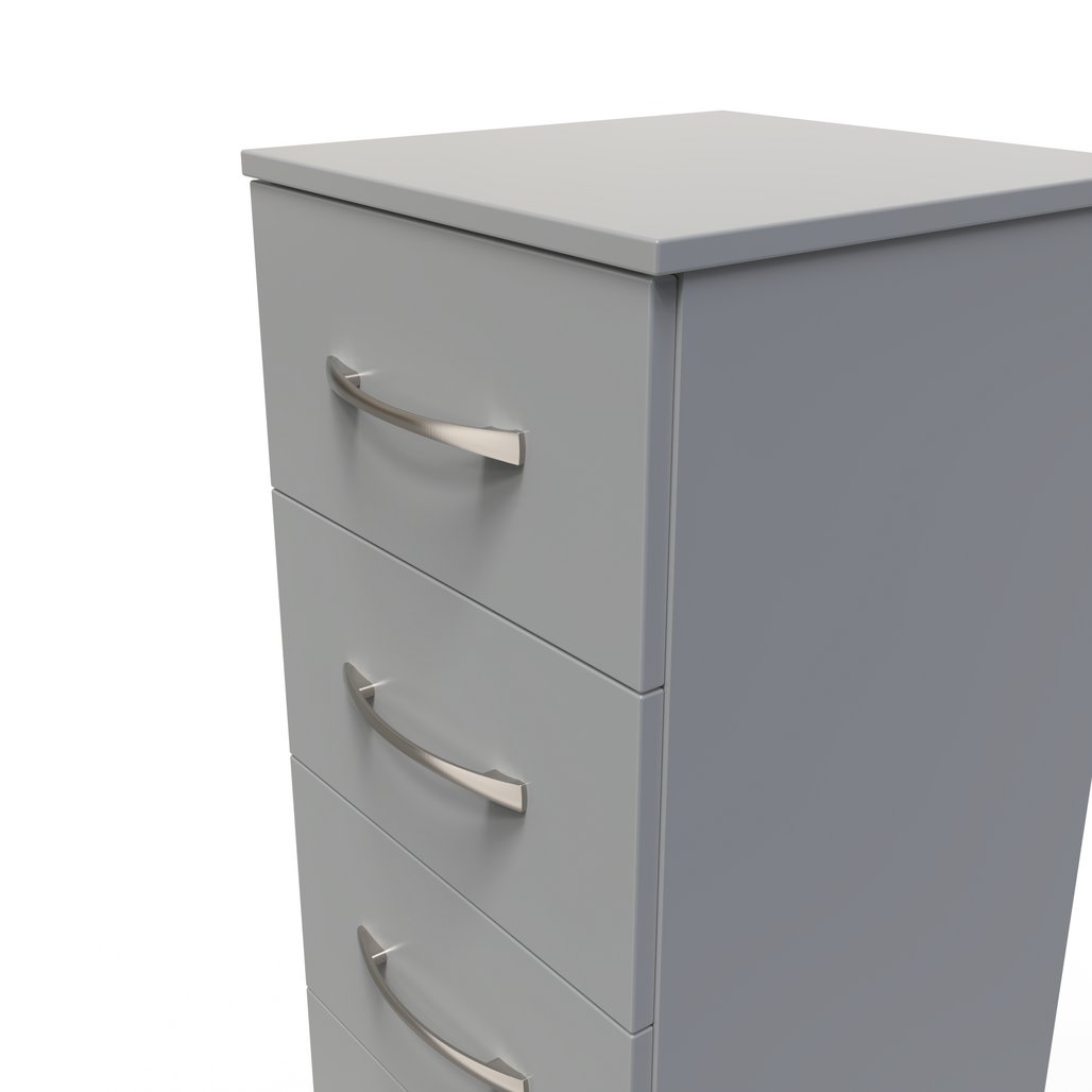 Avon 5 Drawer Tall Bedside Table