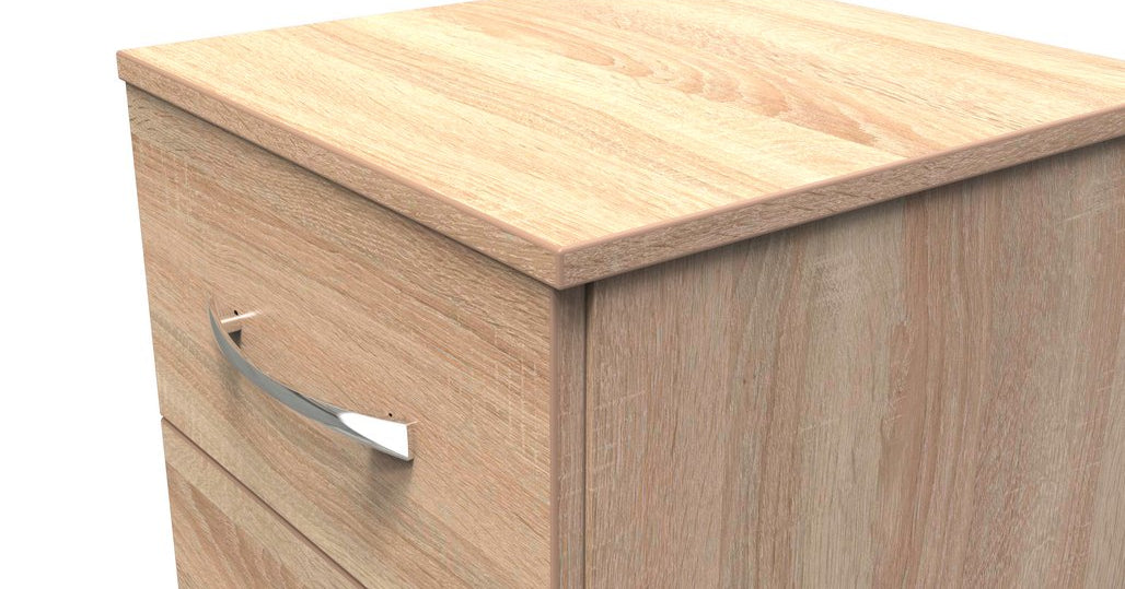 Avon 2 Drawer Bedside Table