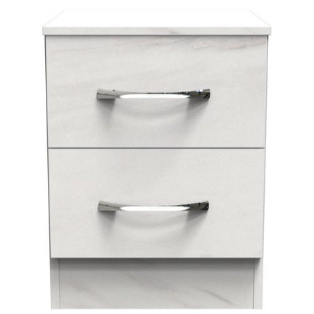 Avon 2 Drawer Bedside Table