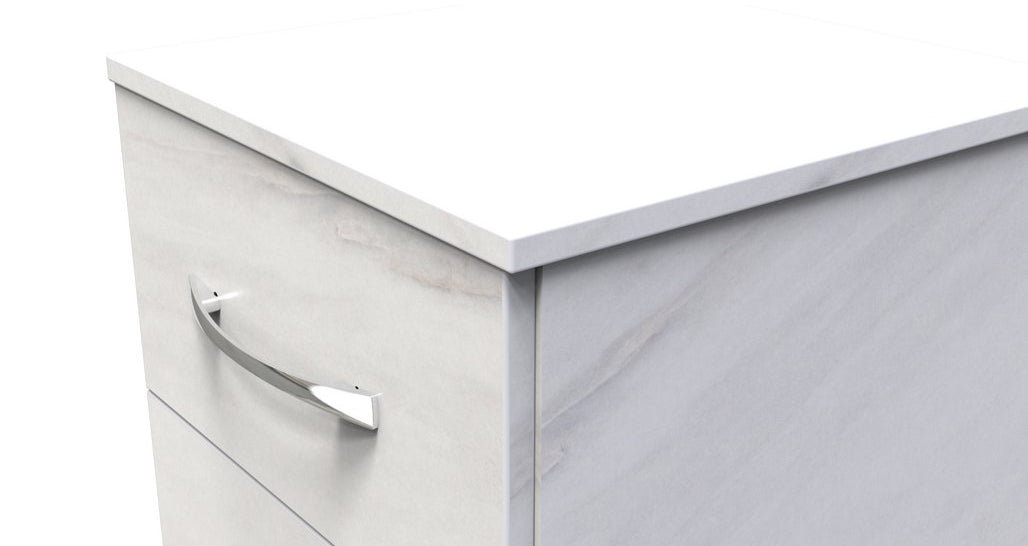 Avon 2 Drawer Bedside Table