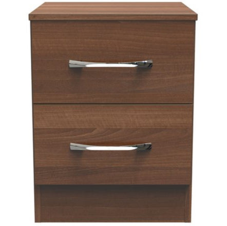 Avon 2 Drawer Bedside Table