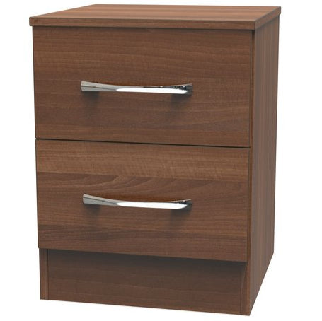 Avon 2 Drawer Bedside Table