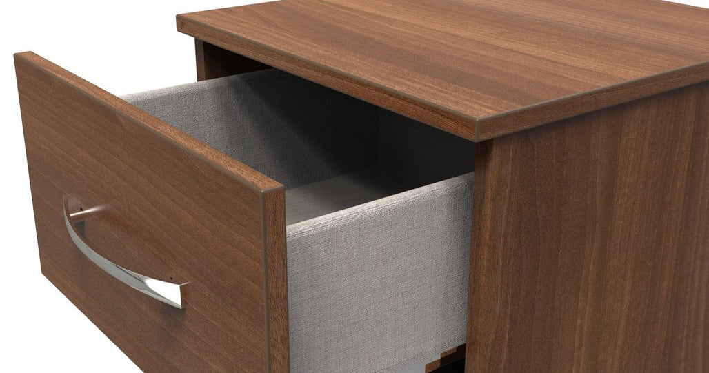 Avon 2 Drawer Bedside Table