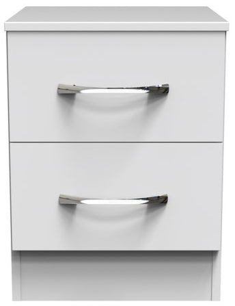 Avon 2 Drawer Bedside Table