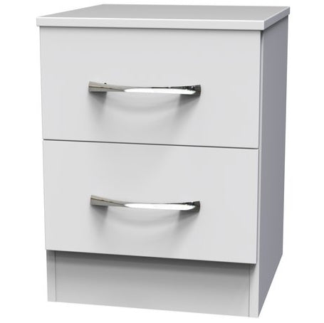 Avon 2 Drawer Bedside Table