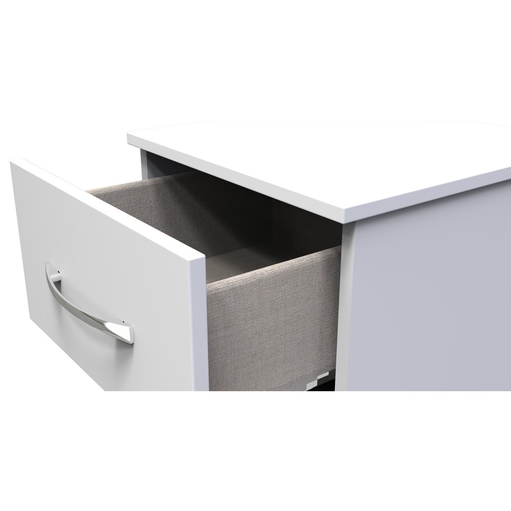 Avon 2 Drawer Bedside Table