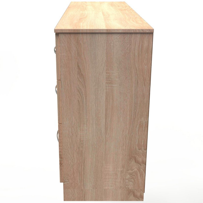 Avon 6 Drawer Double Pedestal Dressing Table