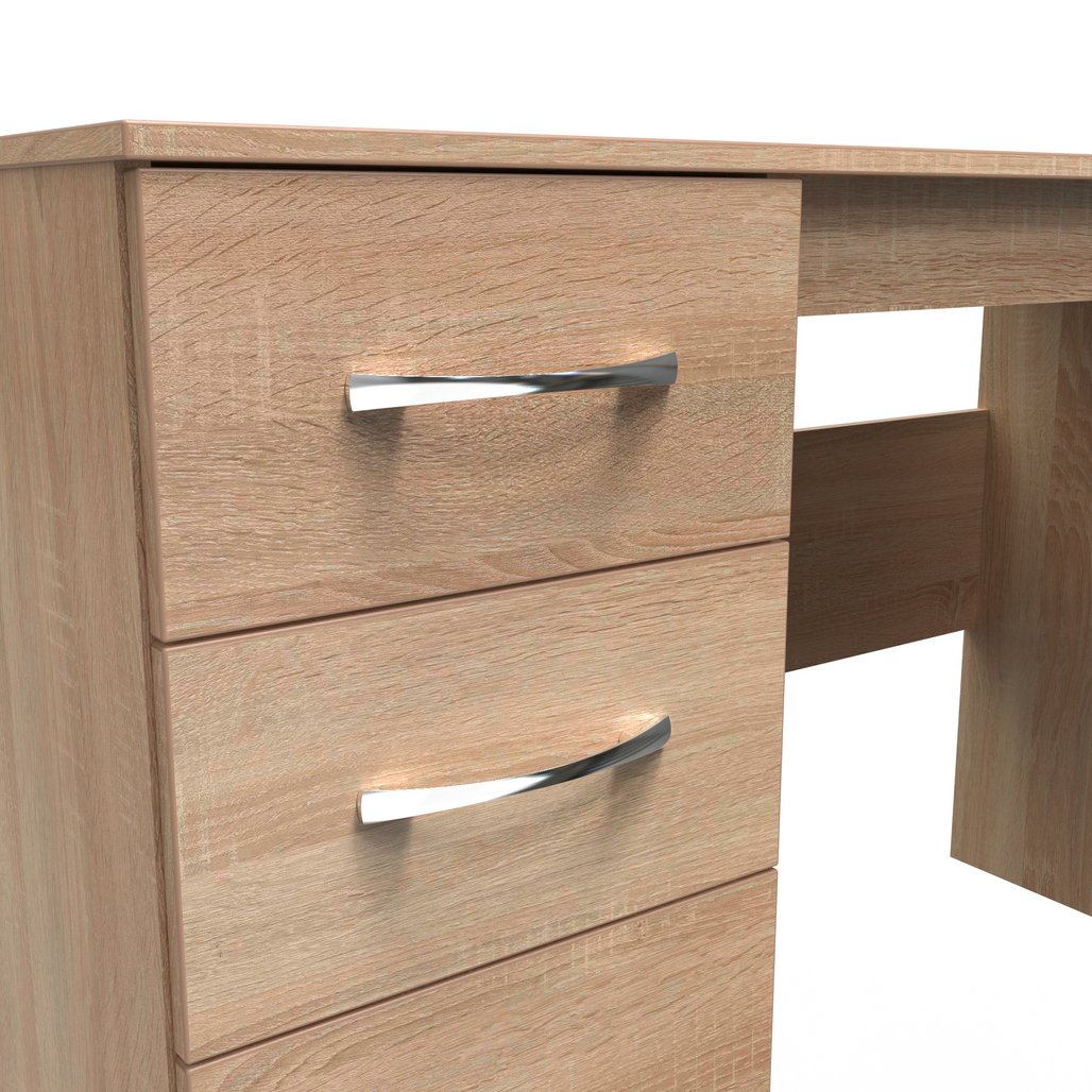 Avon 3 Drawer Pedestal Desk