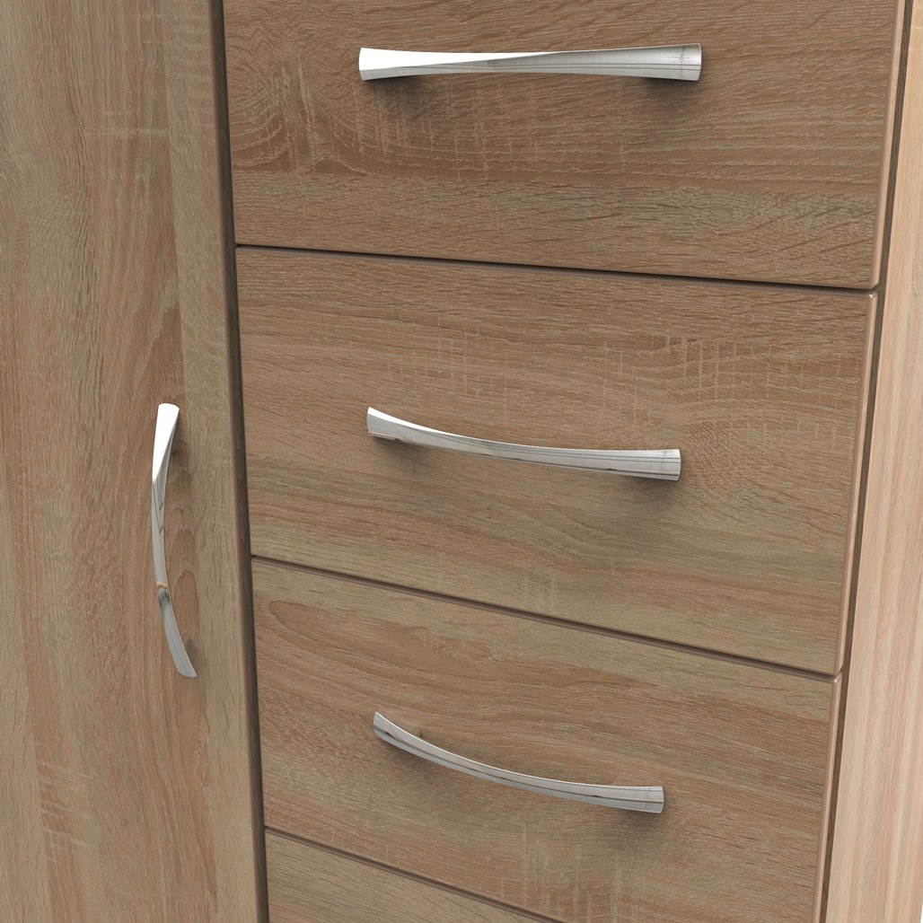 Avon 1 Door 6 Drawer Children's Wardrobe