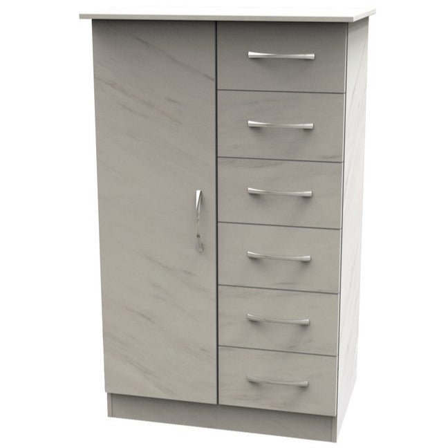 Avon 1 Door 6 Drawer Children's Wardrobe