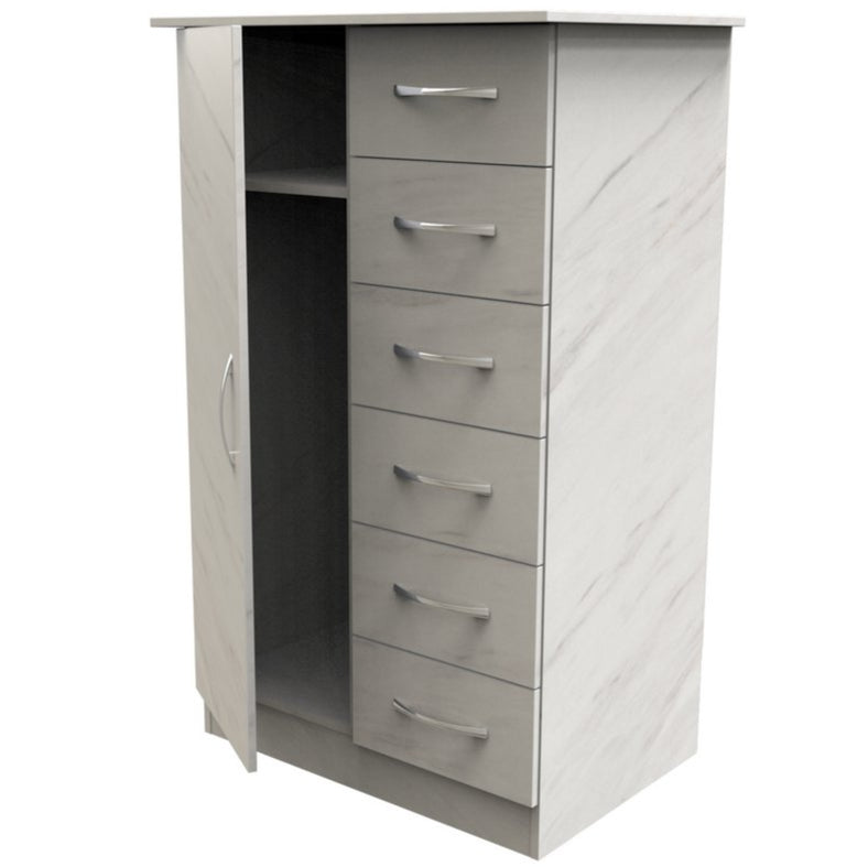 Avon 1 Door 6 Drawer Children's Wardrobe