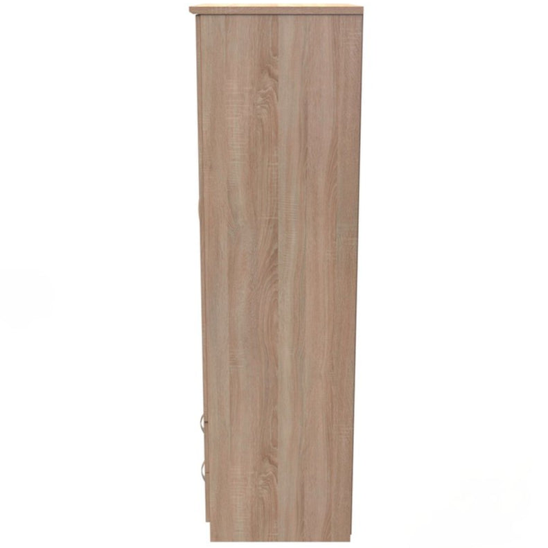 Avon 2 Drawer 2 Door Double Wardrobe