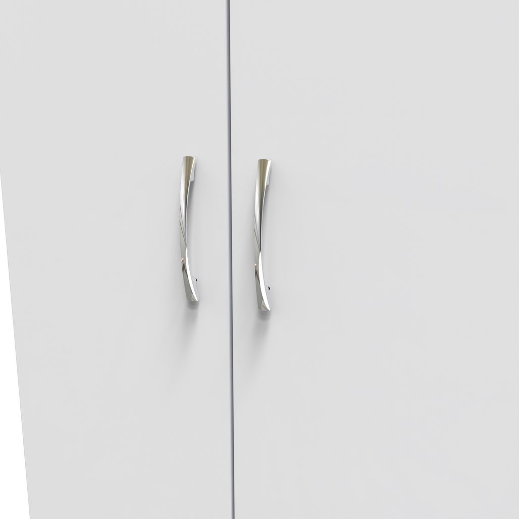 Avon 2 Drawer 3 Door Triple Wardrobe