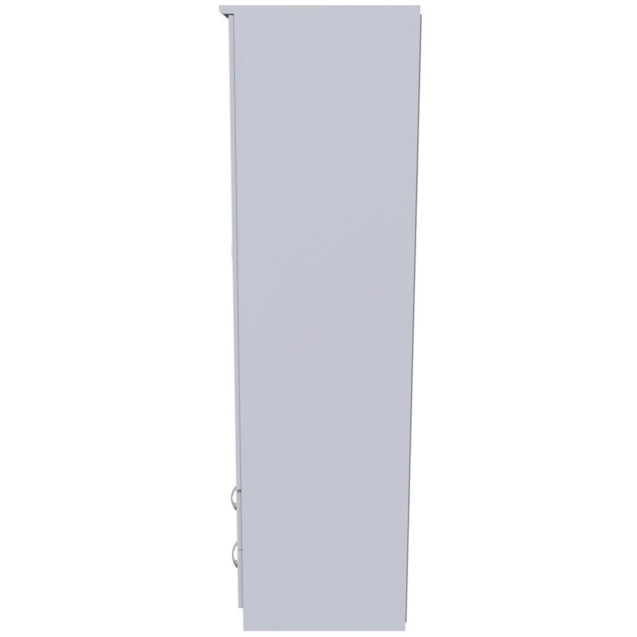 Avon Mirrored 4 Drawer 3 Door Triple Wardrobe