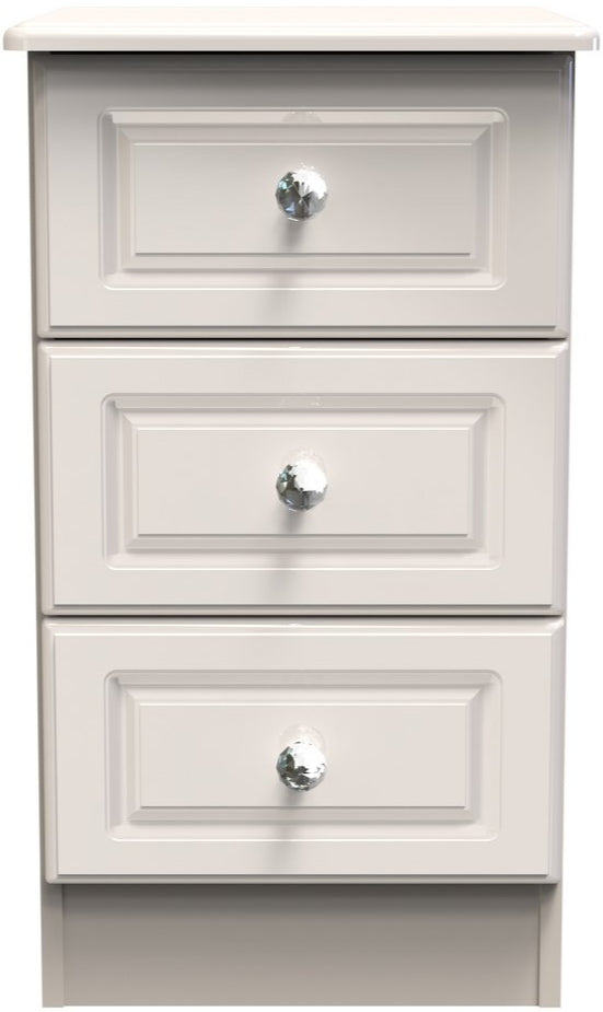 Balmoral 3 Drawer Bedside Table