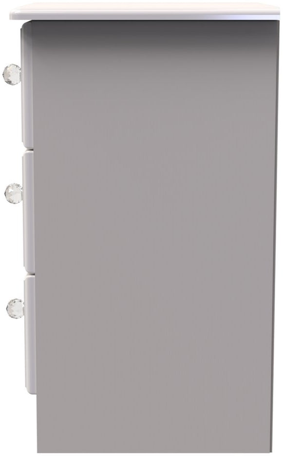 Balmoral 3 Drawer Bedside Table