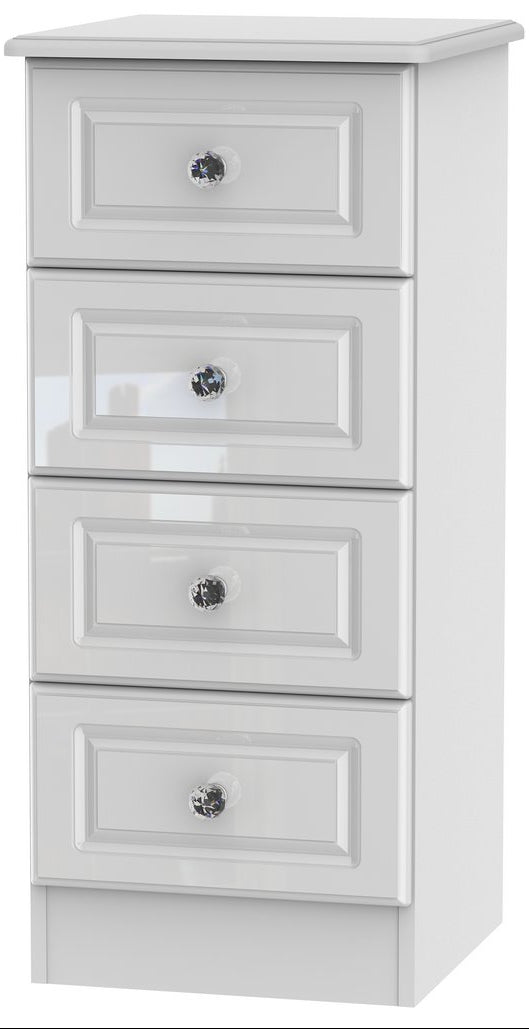 Balmoral 4 Drawer Bedside Table