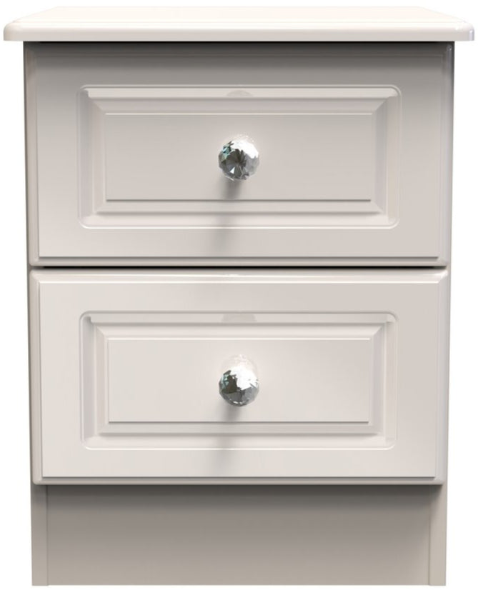 Balmoral 2 Drawer Bedside Table